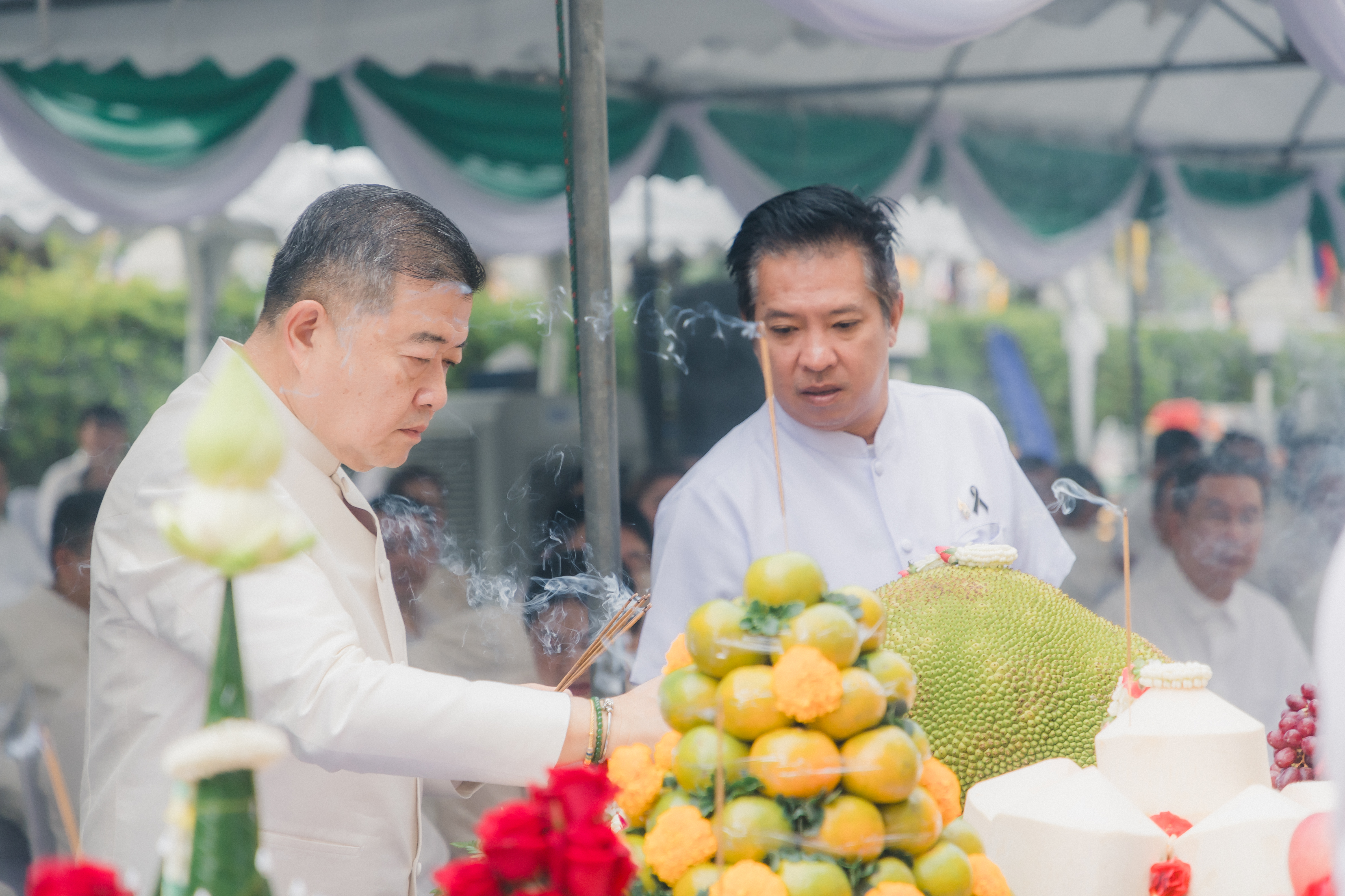 title - ส.ป.ก. ร่วมพิธีบวงสรวงบูรพกษัตริย์ องค์พระพิรุณทรงนาค และศาลพระภูมิเจ้าที่ เนื่องในวันพระราชพิธีพืชมงคลจรดพระนังคัลแรกนาขวัญ ประจำปีพุทธศักราช 2569